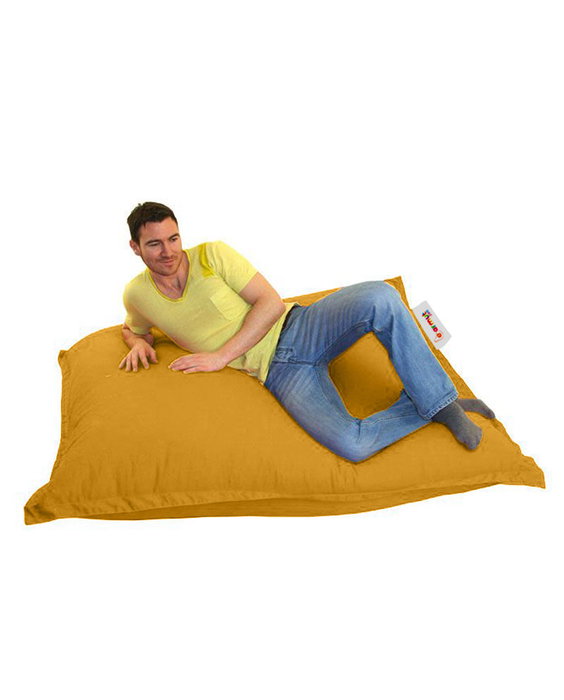 Atelier Del Sofa Cushion Pouf 100x100 - Amarillo